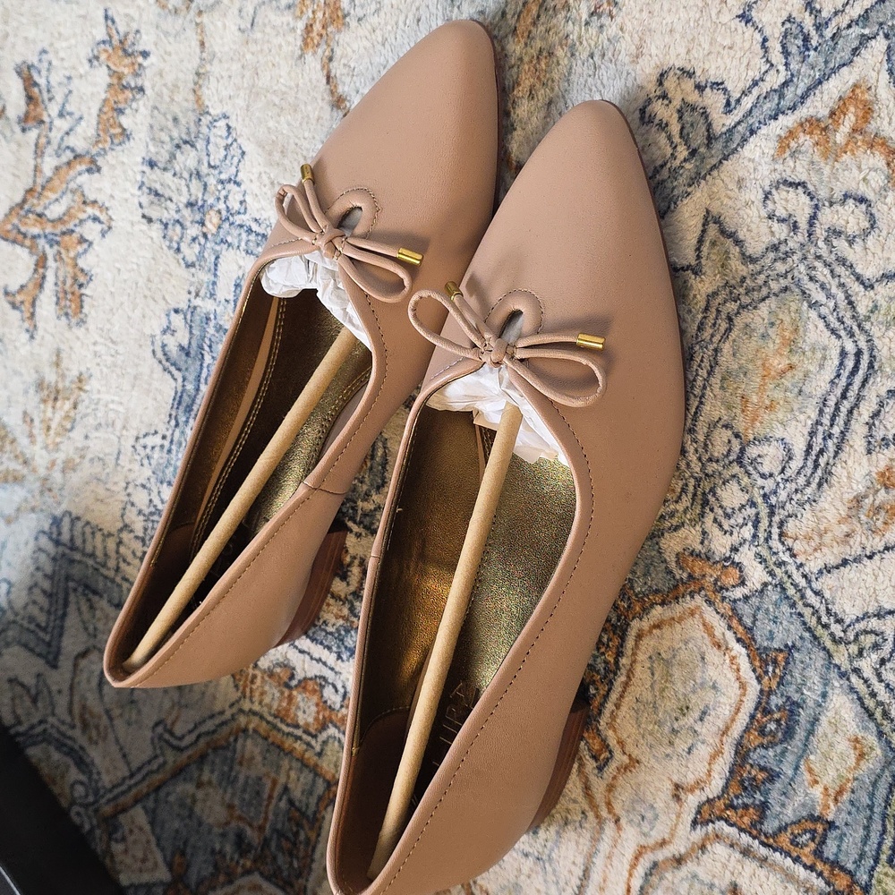 Naturalizer Jonier Vintage Mauve Ballerina Flats Size 7 - Picture 2 of 4
